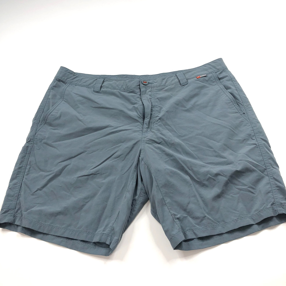 Simms 40 (Fit 40In) Hiking Outdoor Nylon 8.5" Shorts Gray PLS READ